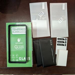 Pixel 5a tempered glass screen protector 2 pack